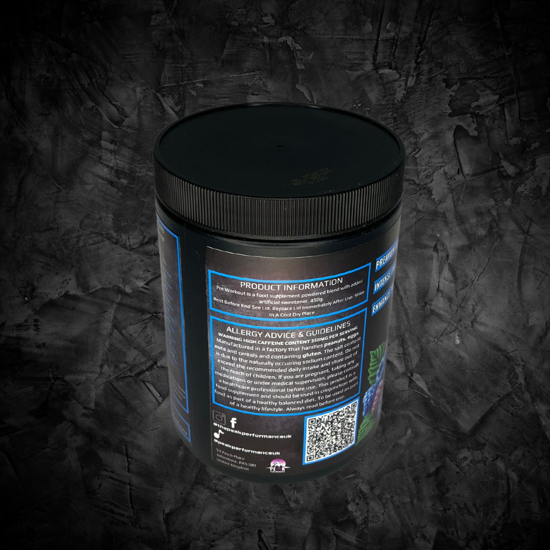 Blue Raspberry Rush Preworkout